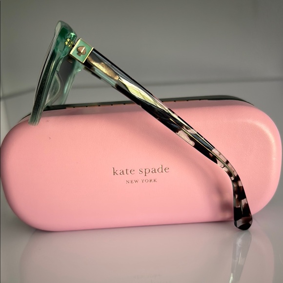 Kate Spade Mint Green Sunglasses - Picture 3 of 8